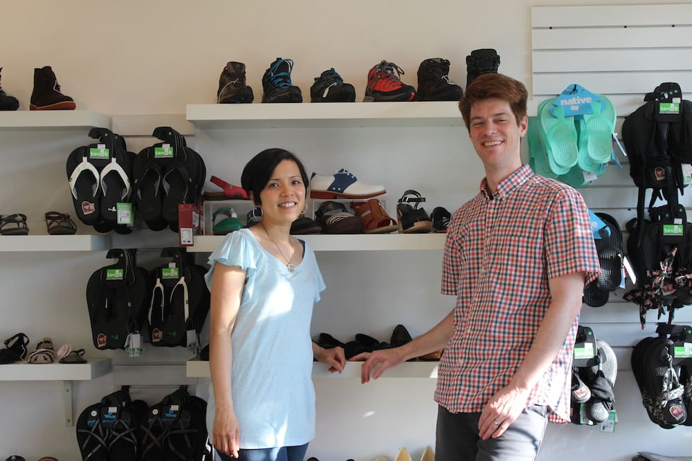 Joanne Chang and Glenn Gaetz of Nice Shoes