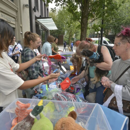 Because They Matter participants helped find items for pet guardians.